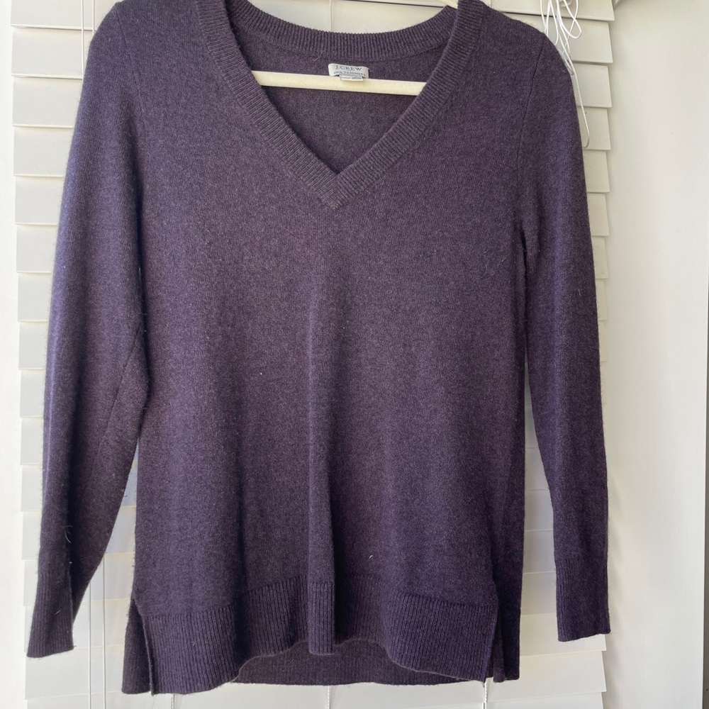 J Crew Cashmere V Neck
